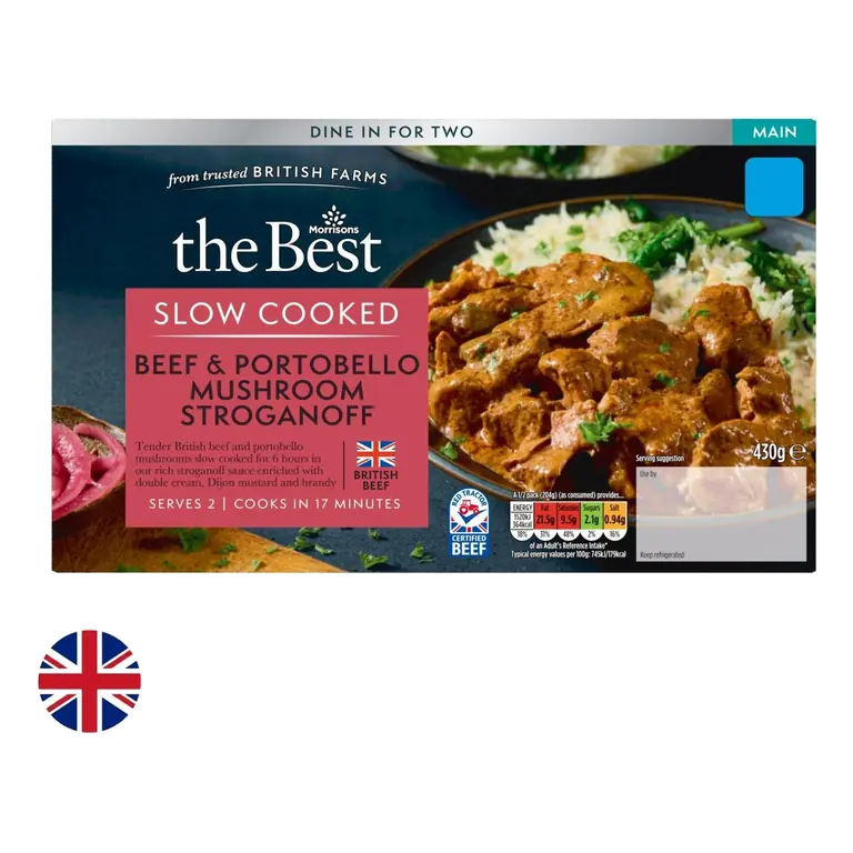 British Slow Cooked Beef Stroganoff 430g