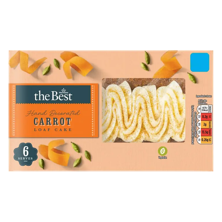 The Best Carrot Loaf Cake 242g