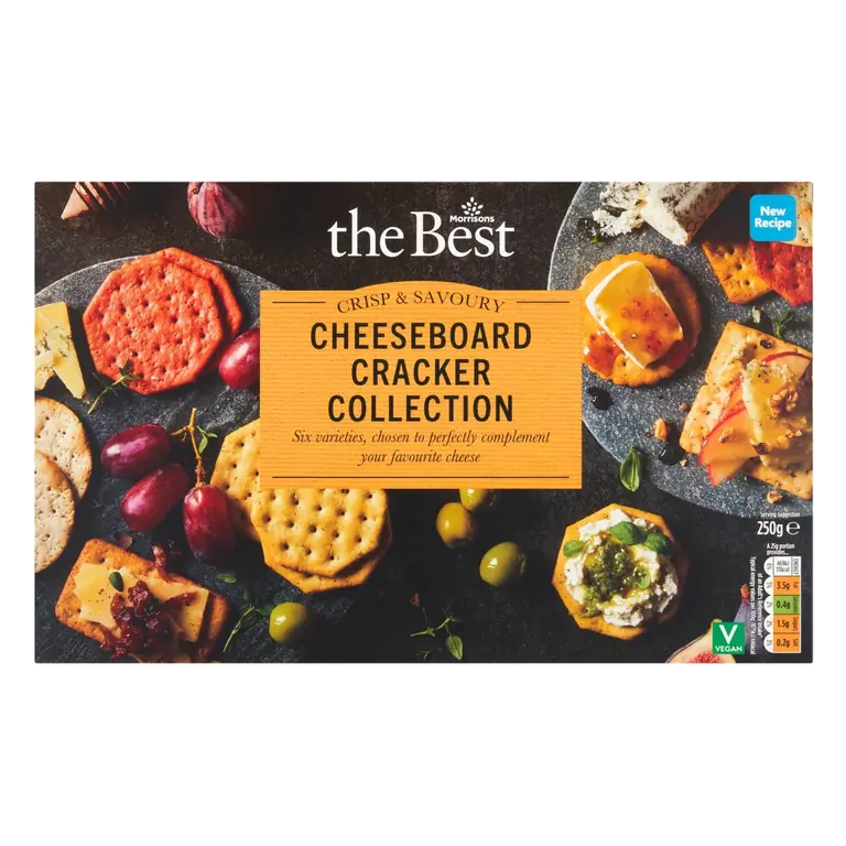 Cheeseboard Cracker Selection