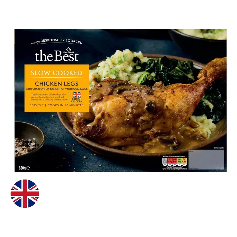 Chicken Legs Chardonnay & Mushroom Sauce 620g