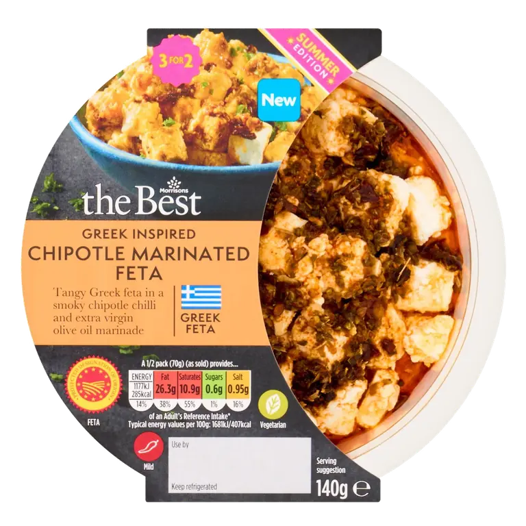 Chipotle Marinated Feta 140g