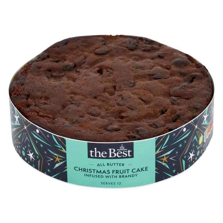 Christmas Fruit Cake With Brandy Serves 12