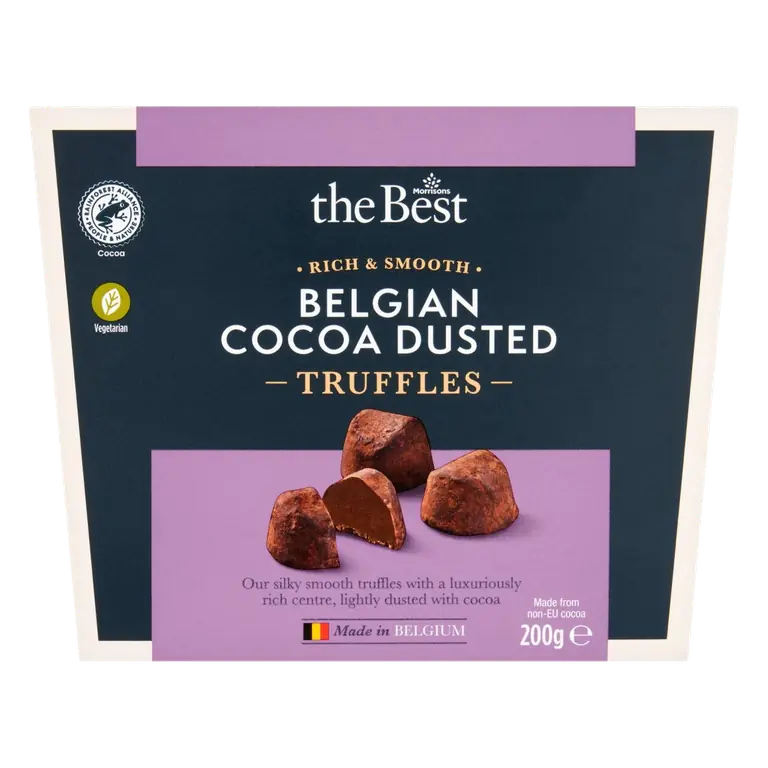 The Best Cocoa Dusted Truffles