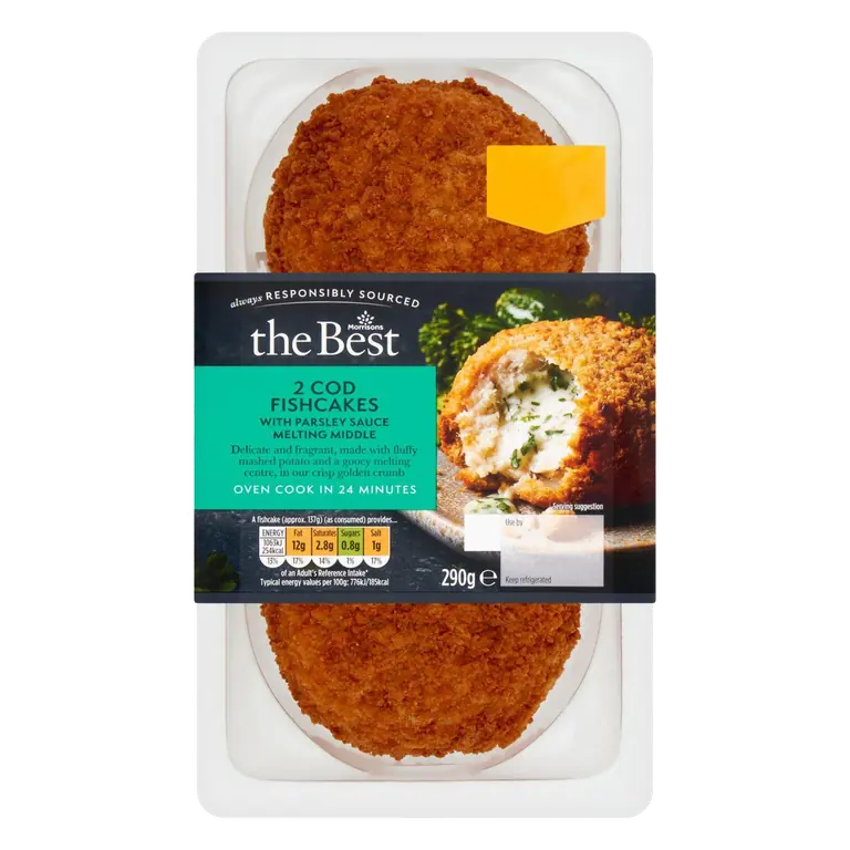 Cod & Parsley Sauce Fishcakes
