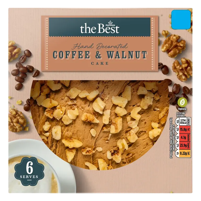 The Best Coffee & Walnut Cake