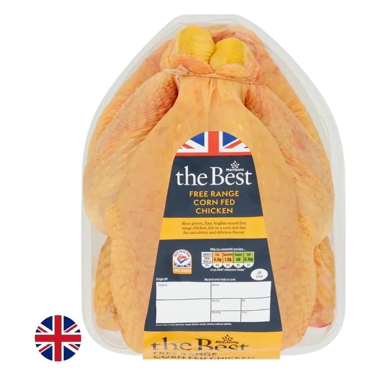 Corn Fed Free Range Chicken 1.57kg