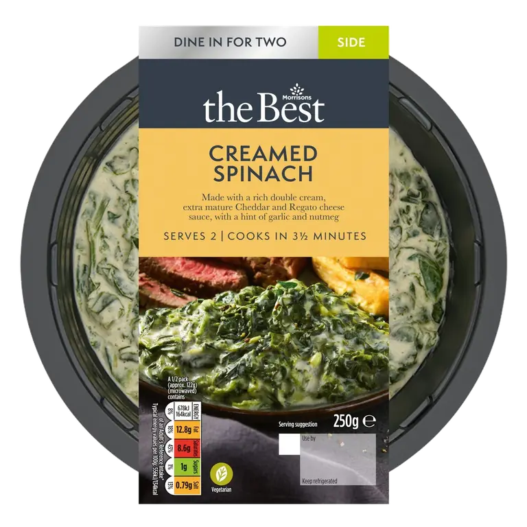 Creamed Spinach 250G