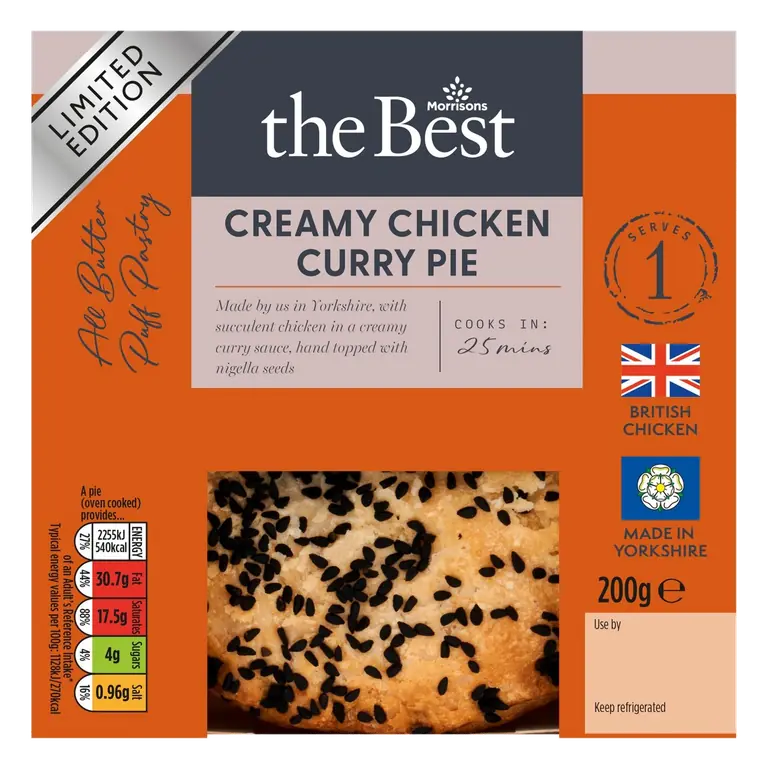 Creamy Chicken Curry Pie 200g