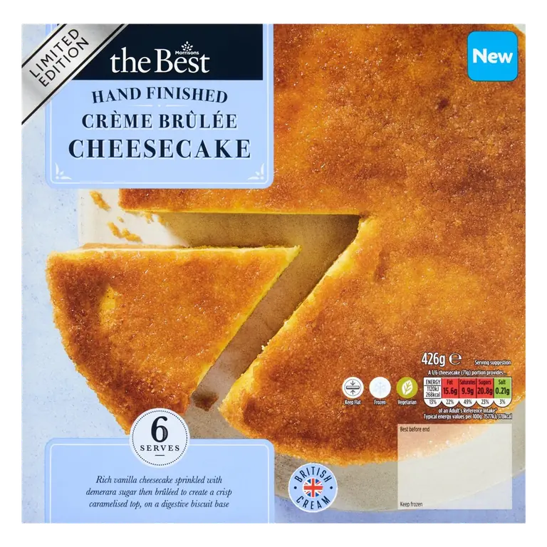 Creme Brulee Cheesecake 426g