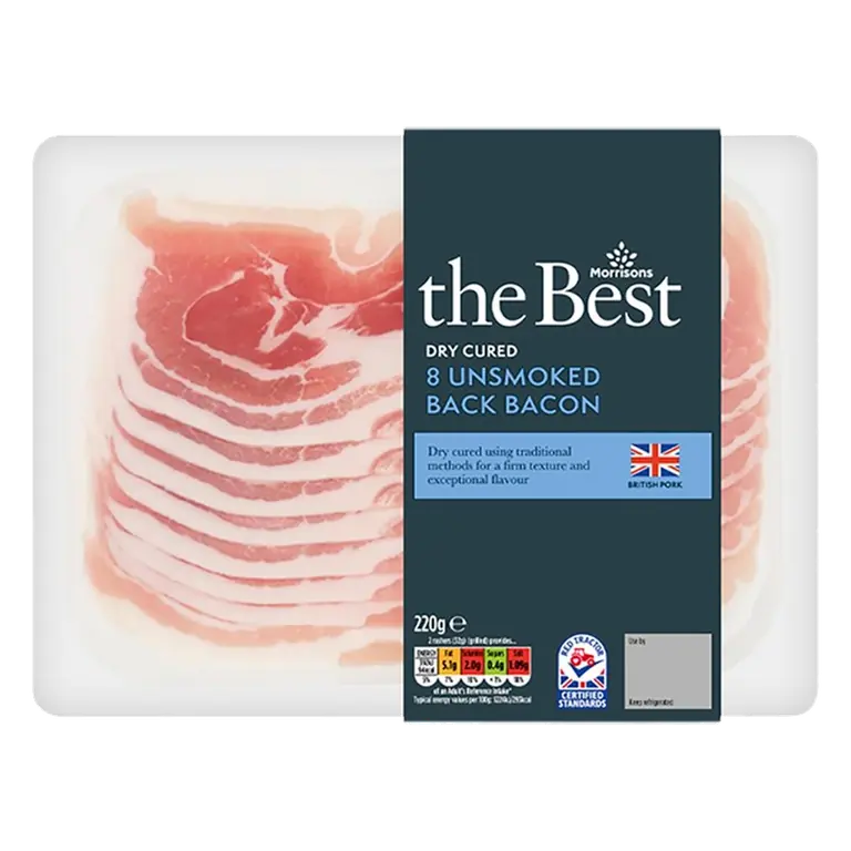 Dry Cured Unsmoked Back Bacon