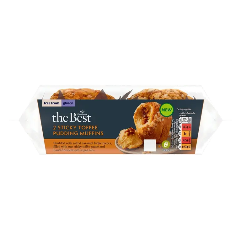 Free From Sticky Toffee Pudding Muffins