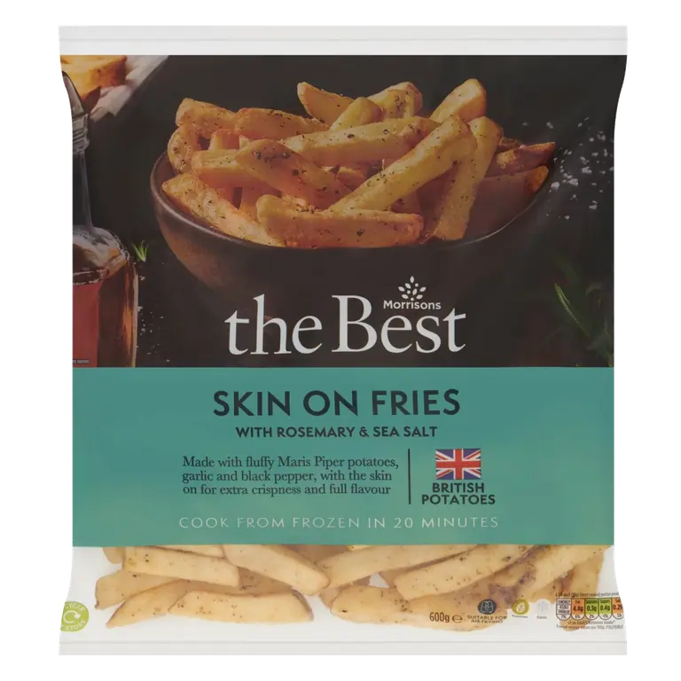 Fries With Rosemary & Sea Salt