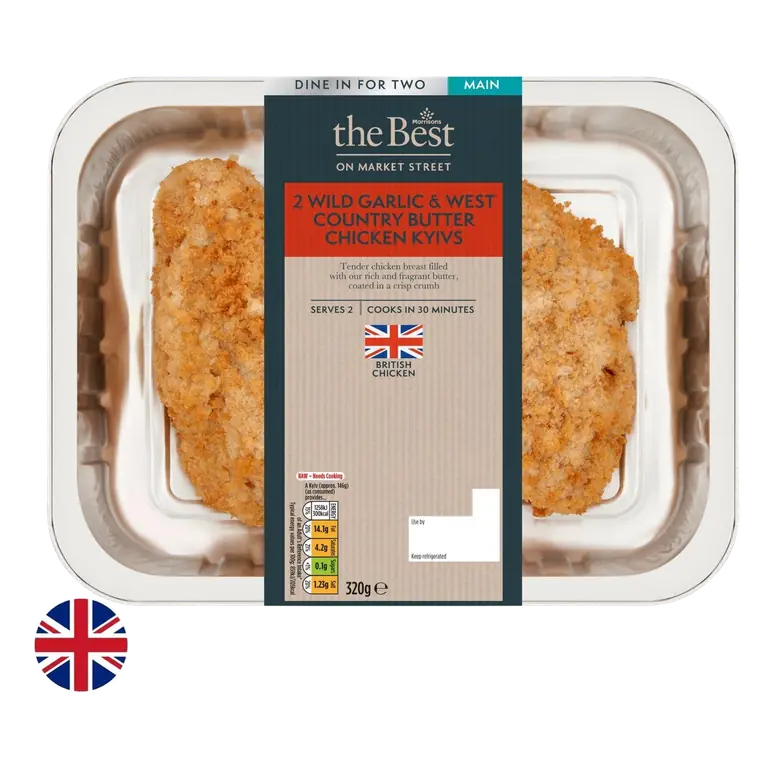 Garlic & West Country Butter Chicken Kyivs 320g