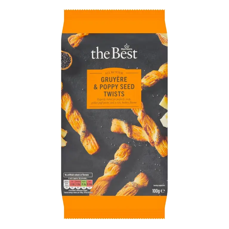 Gruyere & Poppy Twists