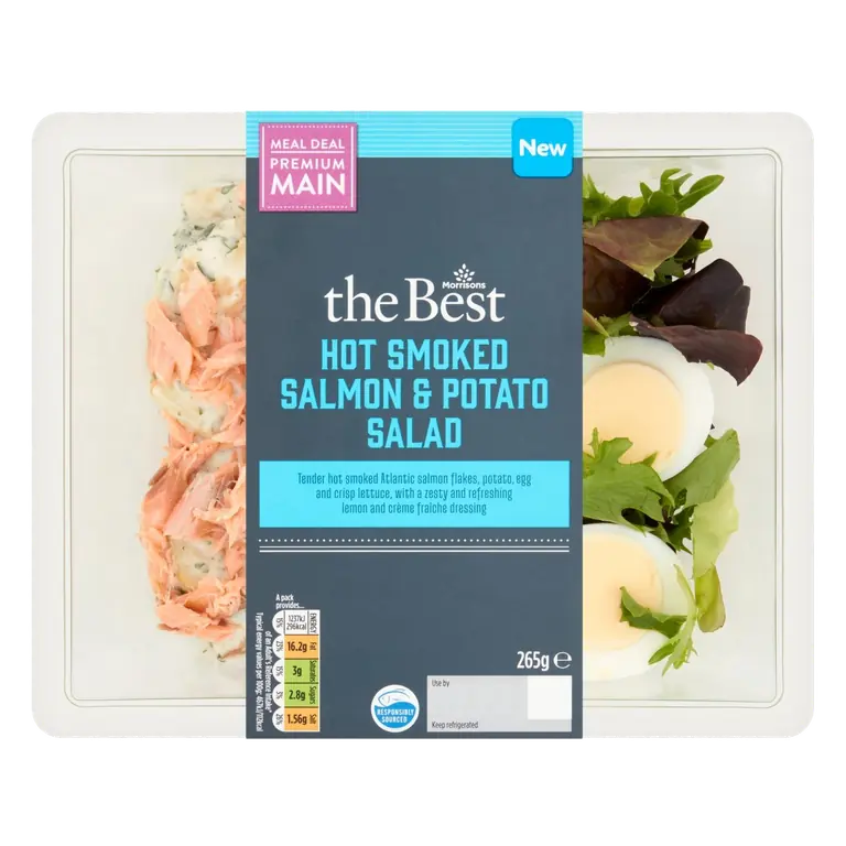 Hot Smoked Salmon & Potato Salad 265g