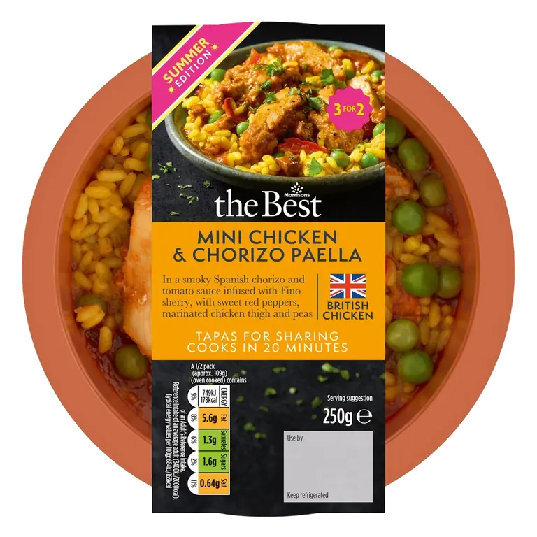 Hot Tapas Style Paella 250g