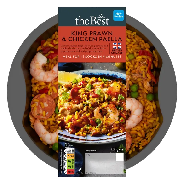 King Prawn & Chicken Paella