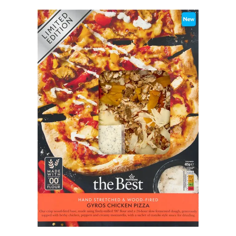 LE Gyros Chicken Pizza 485g
