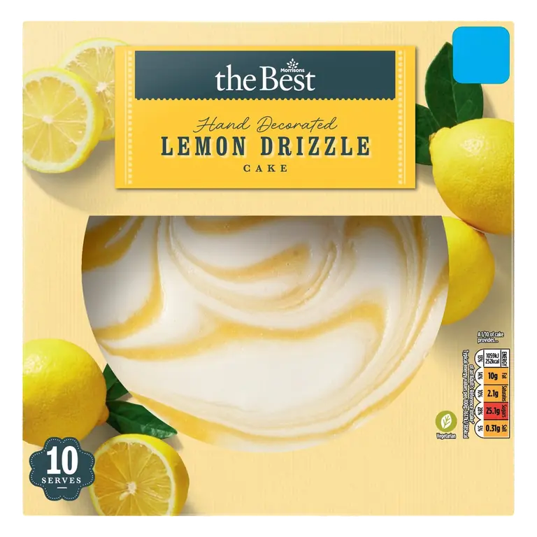 The Best Lemon Drizzle Cake
