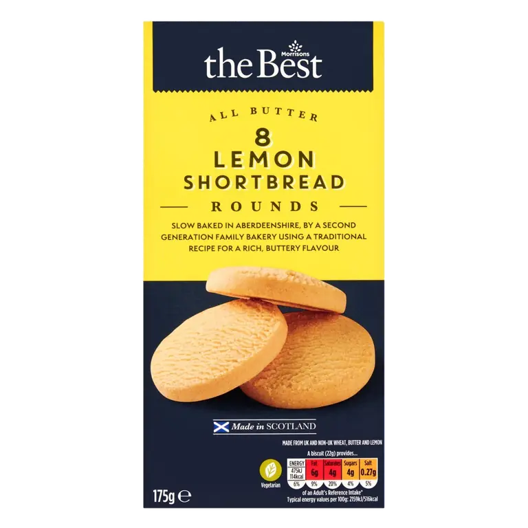 The Best Lemon Shortbread Rounds