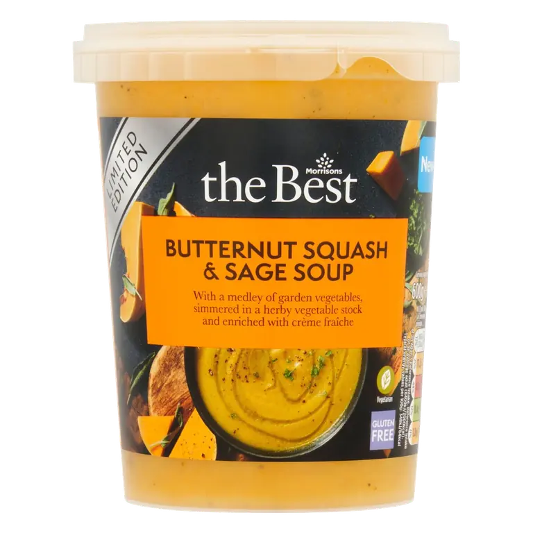 The Best Limited Edition Butternut Squash & Sage Soup 600g