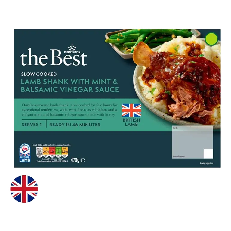 Morrisons British The Best Slow Cooked Lamb Shank 470g