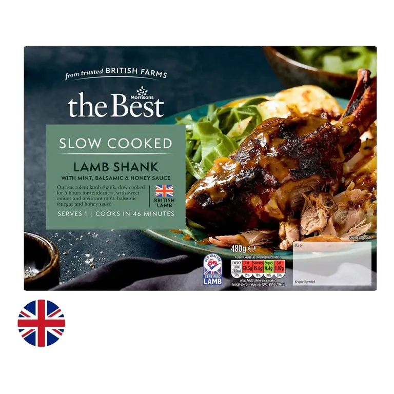 Morrisons British The Best Slow Cooked Lamb Shank 480g