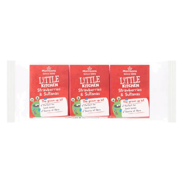 Morrisons Little Kitchen Kids Raisins & Strawberries