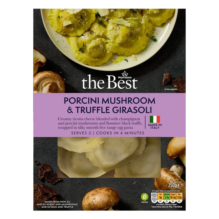 Porcini Mushroom & Truffle Girasoli 250g
