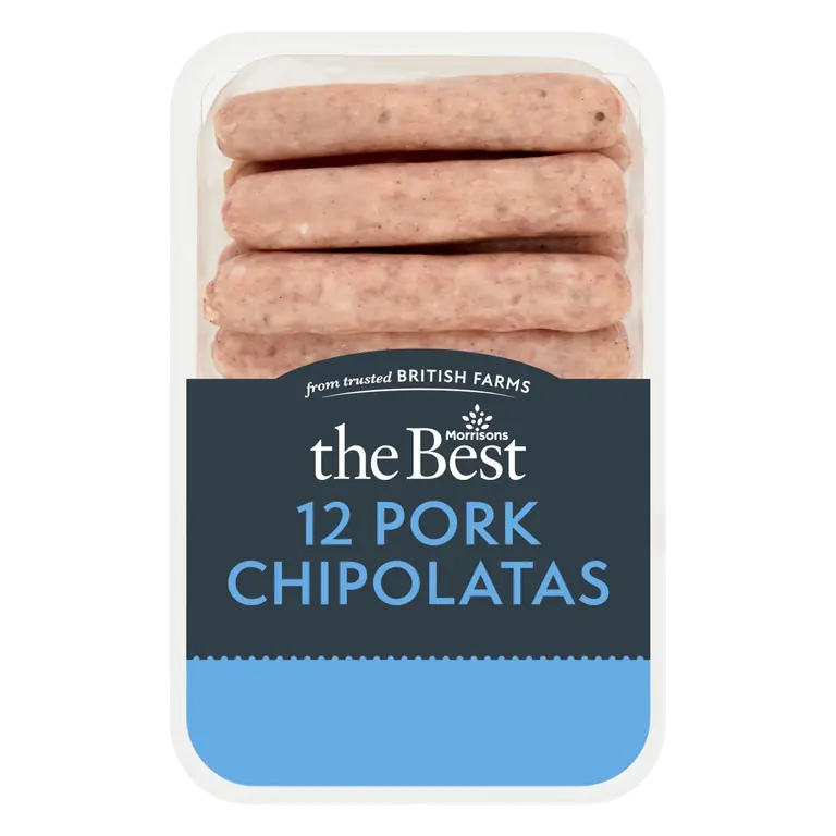 Pork Chipolatas 12 Pack 375g