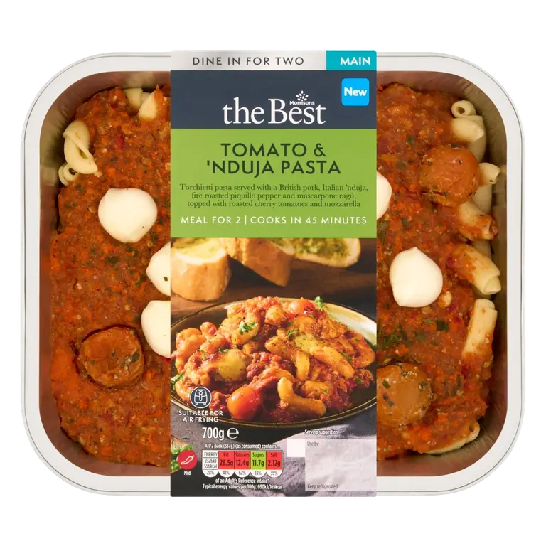 Pork Nduja Pasta Torchiette 700G