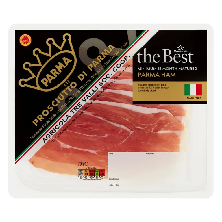 Prosciutto Di Parma Ham 70g
