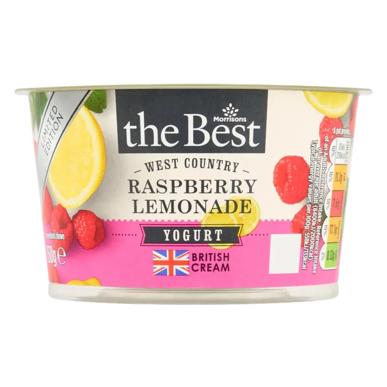 Raspberry Lemonade Flavour Yogurt 150g