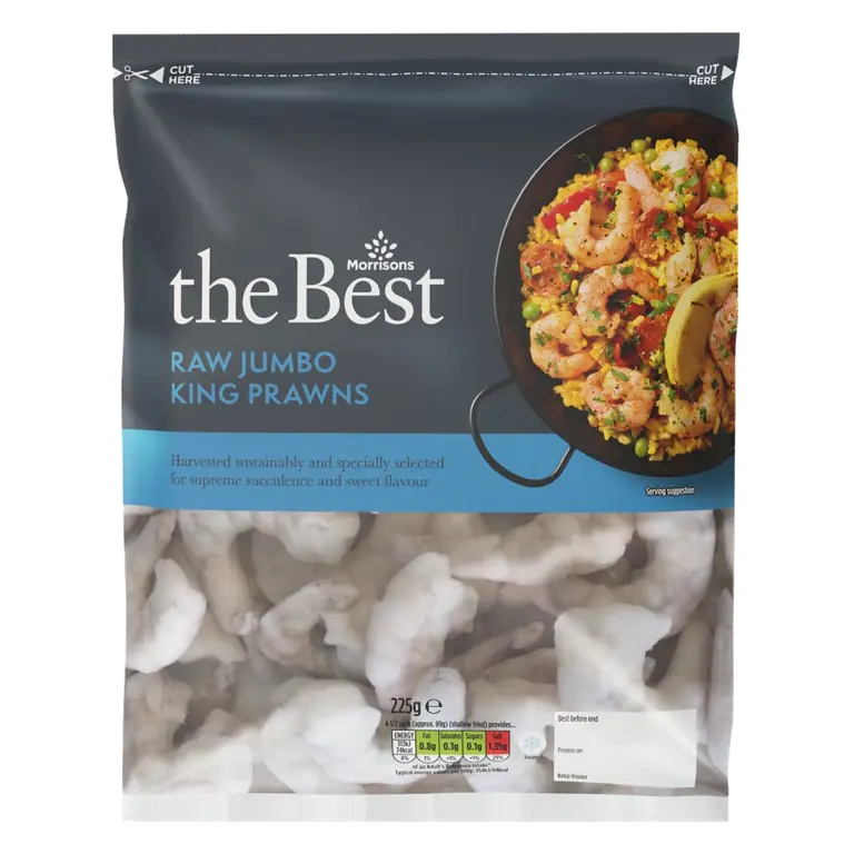 Raw Peeled King Prawns