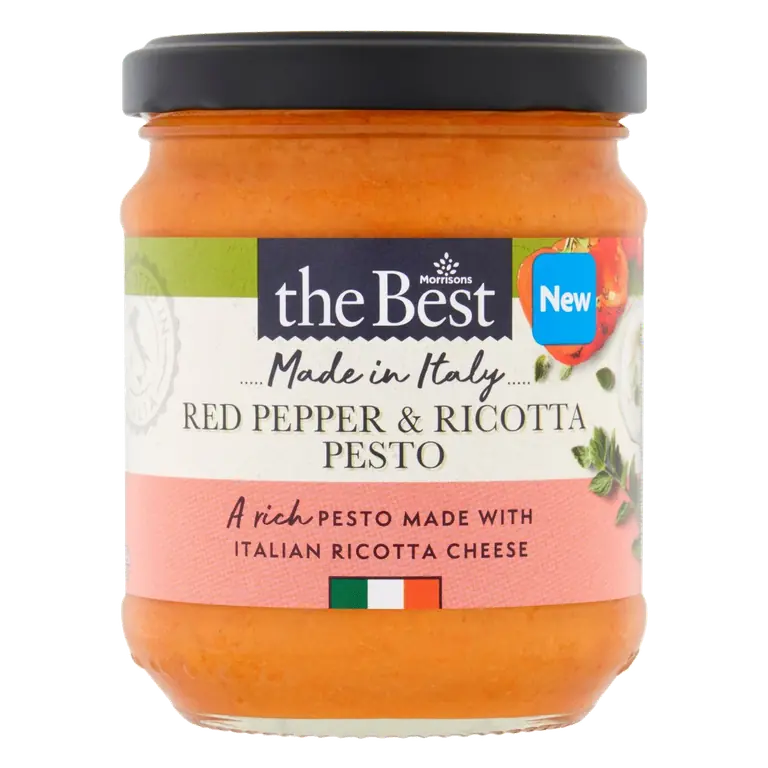 Red Pepper & Ricotta Pesto 190g