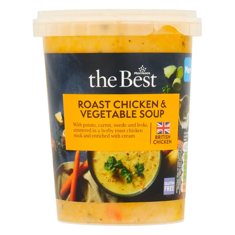The Best Roast Chicken & Vegetable Soup 600g
