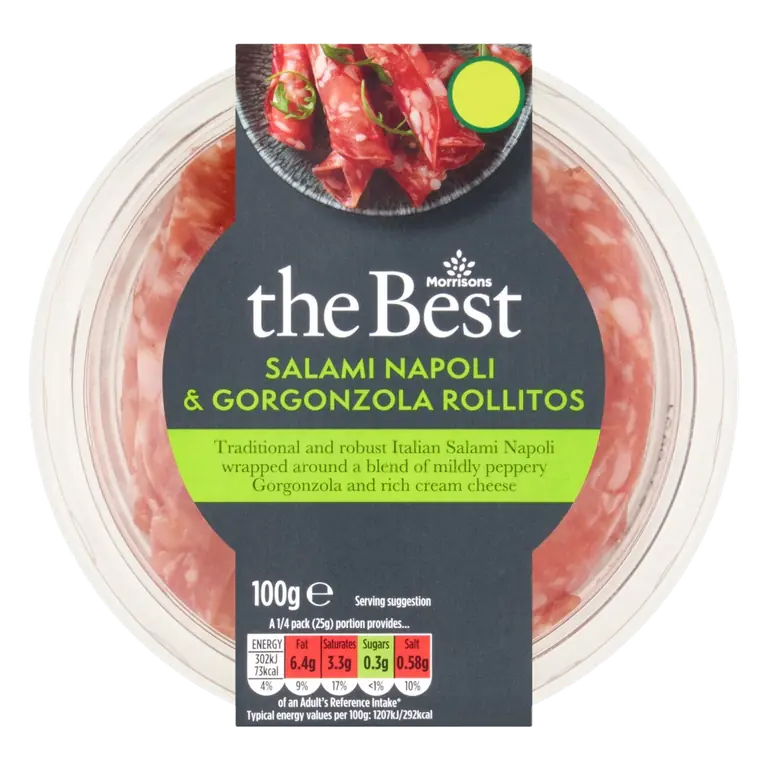 Salami Napoli & Gorgonzola Rollitos