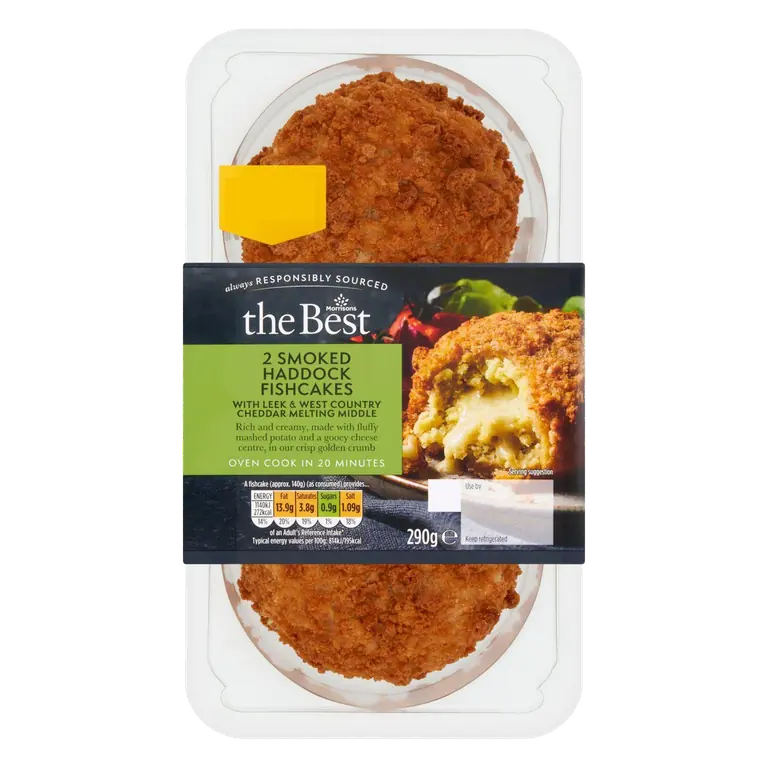 Smoked Haddock & West Country Cheddar Centre Fishcakes