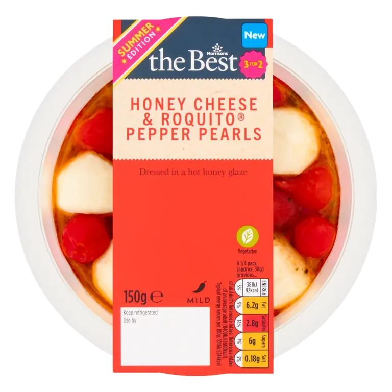 Spiced Honey Cheese Pearl and Roquito Pepper Drops 150g