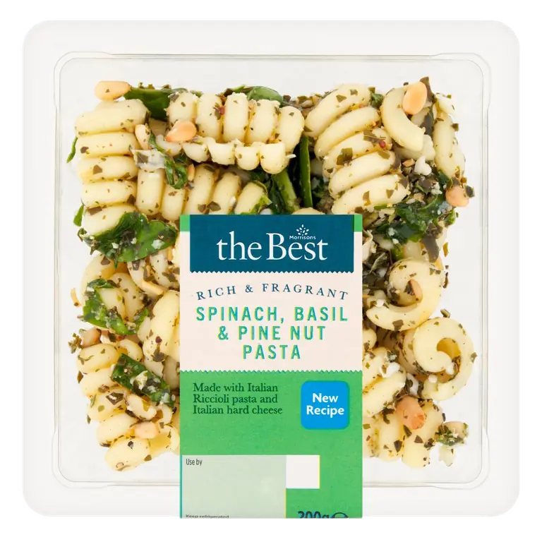Spinach, Basil & Pine Nut Pasta 200g