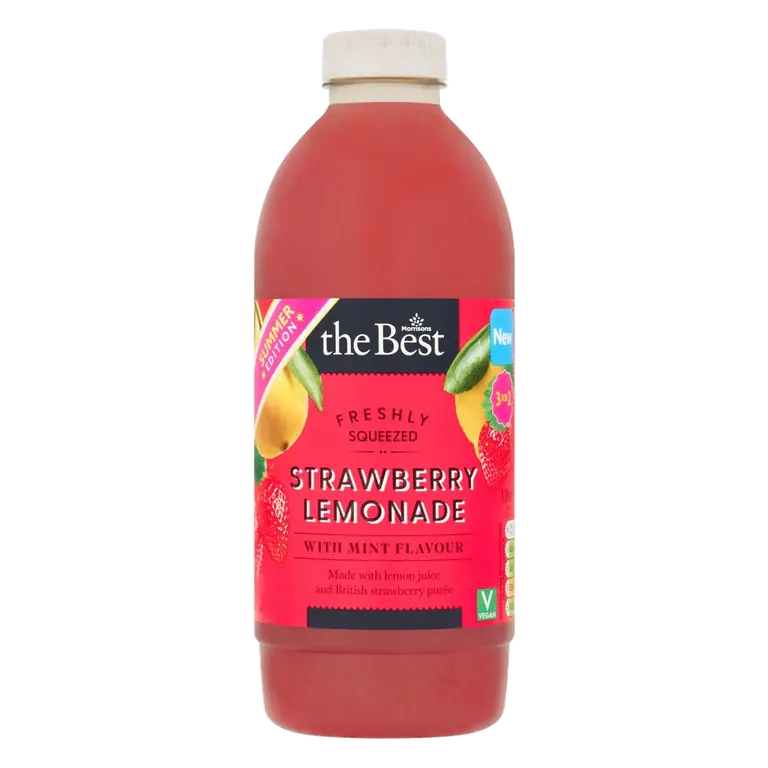 Strawberry Lemonade With Mint 1L
