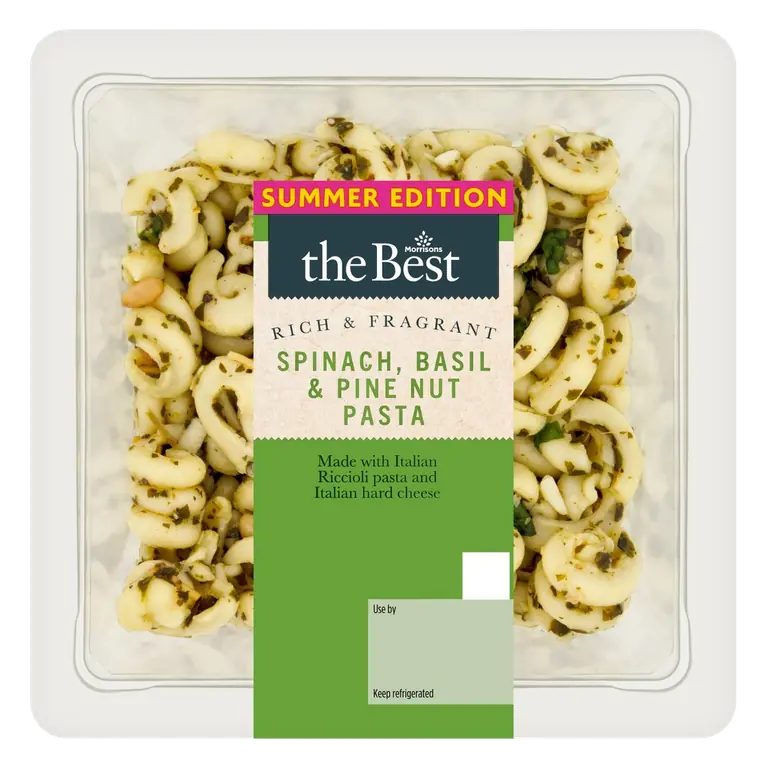 The Best Summer Edition Spinach, Basil & Pine Nut Pasta 275g