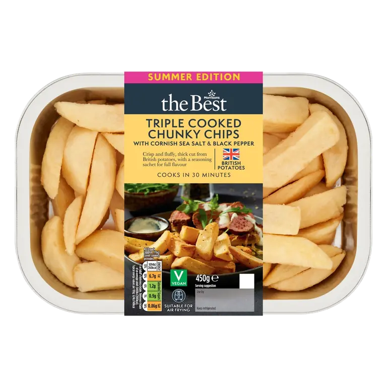 The Best Summer Edition Triple Cooked Chunky Chips 450g