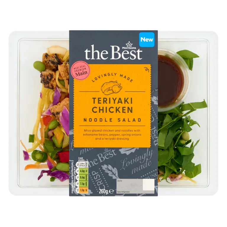 The Best Teriyaki Chicken Noodle Salad 260g