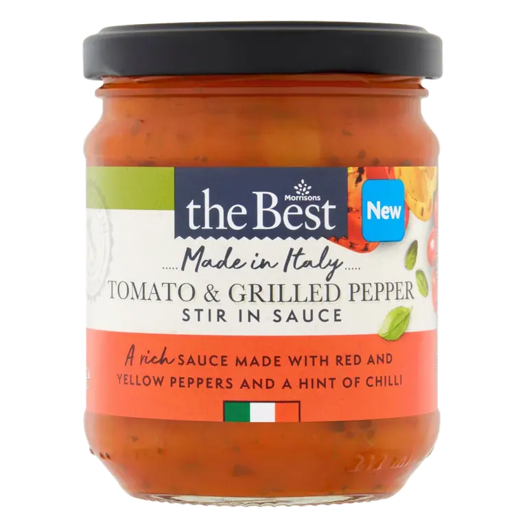 Tomato & Grilled Pepper Sauce 190g