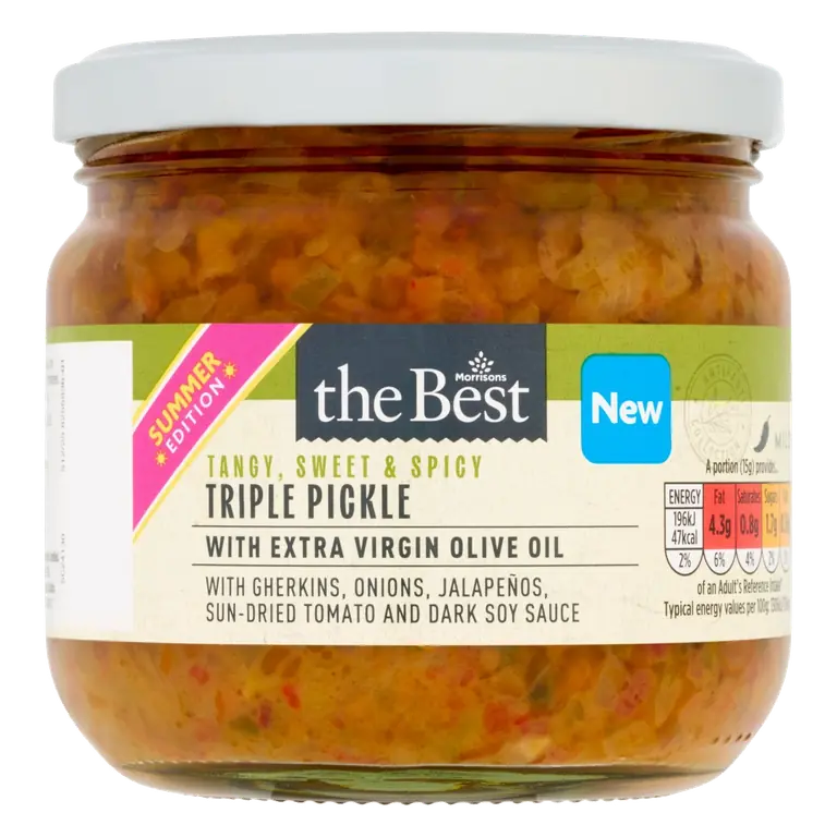 Triple Pickle With Extra Virgin Olive Oil 330g