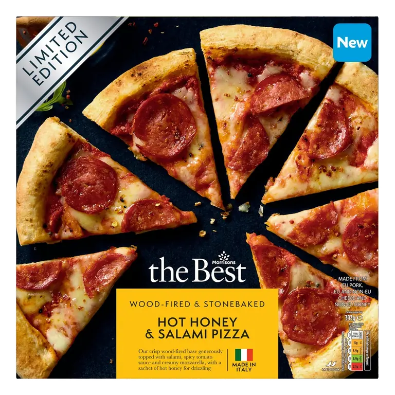Woodfired Hot Honey And Salami Pizza 393g