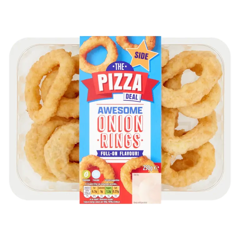 The Pizza Deal Onion Rings 250g