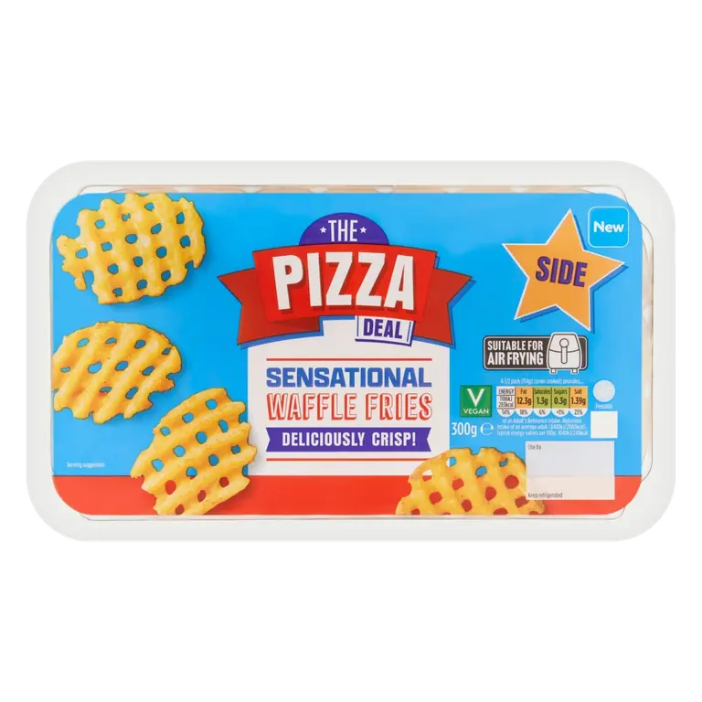 The Pizza Deal Sensational Waffle Fries 300g