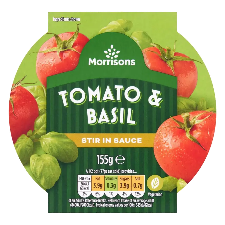 Tomato & Basil Stir In Sauce